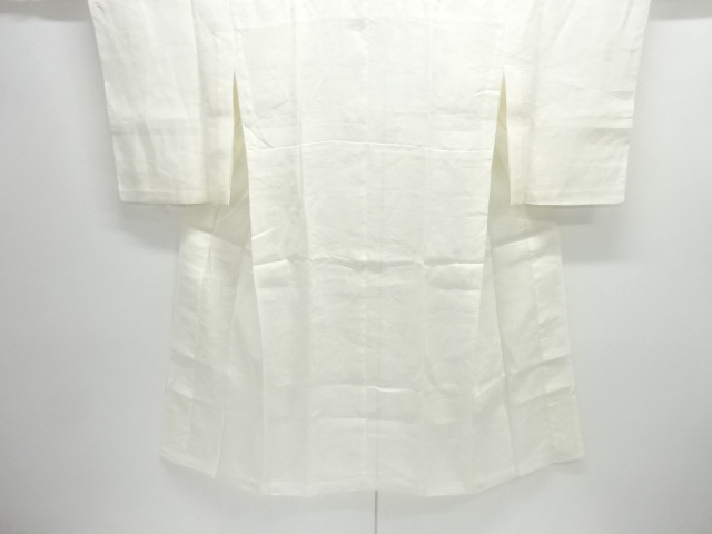 JAPANESE KIMONO / ANTIQUE HONMA OPENWORK JUBAN / FLOWING WATER / GRASS
